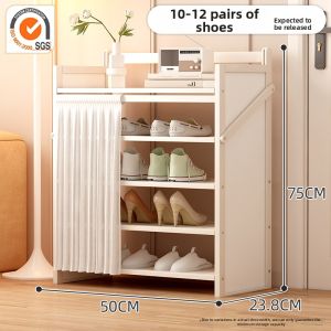 Foldable Space-saving Dustproof Shoe Rack No Installation