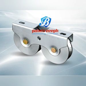 Fast Delivery: 2 in 1 V Groove Sliding Gate Track Roller & Double Roller Gate Wheel 50mm