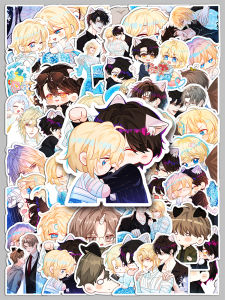 Waterproof Mermaid Sinking Stickers 100 Pcs Cartoon Graffiti Design Decorative Decals for Phone Case Notebook DIY Gua Car Skateboard Insulated Mug Body Stickers