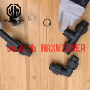 PER PCS PE Compression Fittings for pe and pvc pipes 1/2" 3/4" 1" elbow tee coupling adapter plug