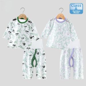High-waisted Split Sleepwear