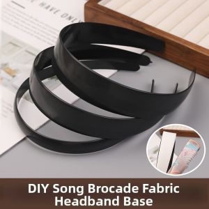 DIY Headband Silk Chinese Style Black