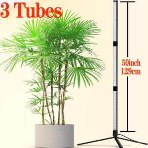 Standing Grow Light32W Full Spectrum LED Plant Light for IndoorT10Vertical Grow Light Wide Coverage50in Height with On/Off