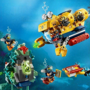 Deep Sea Exploration Submarine Childrens Building Toy