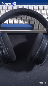 HOCO ชุดหูฟังเกมมิ่ง Over-ear Gaming Bluetooth 5.4 พร้อมไมโครโฟน แบบถอดได้ ใช้งานได้ยาวนาน 30 ชม. W114