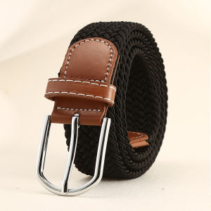 GIANTSHOP เข็มขัดถัก ผ้าแคนวาส ยืดหยุ่น 7 สี (M-1313)