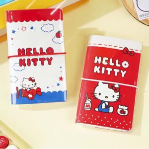 Genuine Sanrio Hello Kitty Notebook Journal Sketchbook Planner Diary School Supplies With Detachable Shell Friends Gift