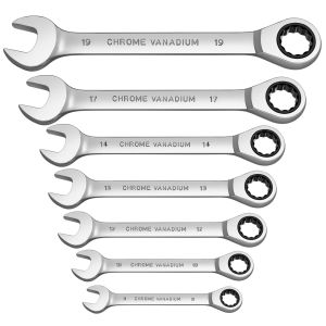 Bộ Cờ Lê Kết Hợp Ratchet 1 Chiếc Thép Crom-Vanadi Dụng Cụ Sửa Chữa Ô Tô Đa Năng Không Trơn Trượt