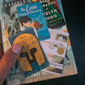 PVC Bookmark Collection - Popular Book Covers - Printed on PVC - Can also be a bag tag - back to back print