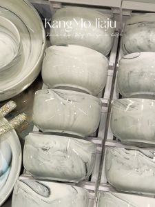 Nordic Style Single Bowl Set Ceramic Dinnerware Simple Design High End Feeling Plate Spoon Bowl Set Home Use New 2025