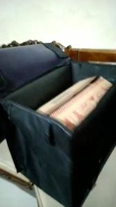 Tas kurir/serandul/tas kain/obrok kain/tas pos/Tas Motor Kurir Pos/Tas Kargo/tas rengkek