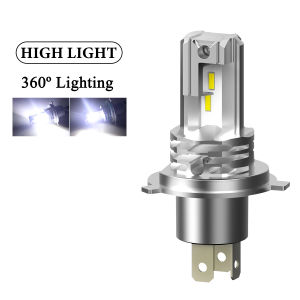 KEVANLY | H4 LED Motorcycle Headlight Bulb Canbus for Car Motorcycle LED Hi/Lo High Low Beam Yamaha Kawasaki Suzuki H4 LED Motor Headlamp