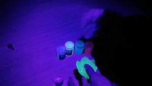 【Local Warehouse】 100/300ml Luminous Mud Foaming Glue Luminous Mud Slim Mud Childrens Toys Decompression Toys Glow In The Dark Slime Party Favors Slime Crystal Galaxy Slime Kit