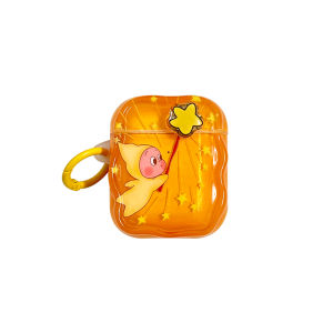 Cute Cartoon Magic Wand Star Little Person Protective Case for  Airpods pro 3 Wireless Bluetooth Earphone Cover Third Generation