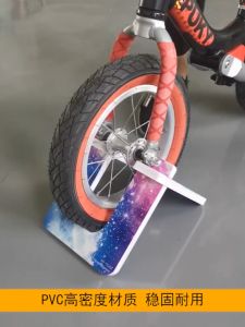 LEHOOL 10" or 12" Kid Push Bike PVC Wood Stand