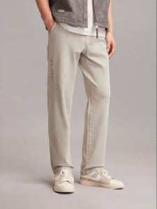 Jack Jones | Spring New Arrivals Casual Loose Straight Comfortable Matching Letter Patches Pants