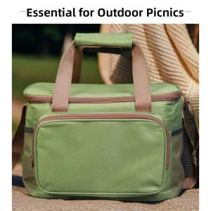 Keluojing | Insulated Oxford Fabric Large Portable Camping/Lunch Bag