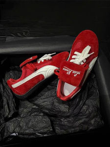 Hong Kong Genuine Leather Thick Bottom De Xin Womens Shoes 2025 New Spring Autumn Flat Bottom Sport Casual Fashion Sneakers