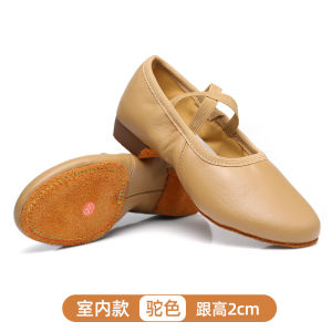 Giày Khiêu Vũ Cổ Điển Bằng Da Thật Dành Cho Nữ Giày Khiêu Vũ Luyện Tập Đế Dày Ngoài Trời Mới Giày Khiêu Vũ Chuyên Nghiệp Có Gót