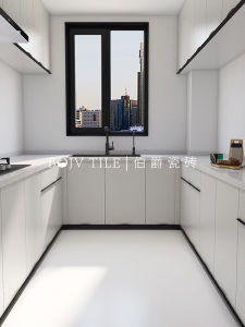 Satin Finish Micro Cement Tiles Sensation Milk White Matte Kitchen Bathroom Wall Brick Simple Modern Style Living Room Floor Brick