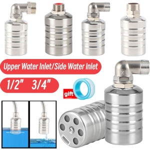 Mini Floating Ball Valve Stainless Steel Automatic Water Level Control Valve Waterproof Corrosion Resistant for Home Restaurant
