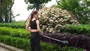 MAKITA 168V Cordless Lawn Mower Rechargeable Portable Electric Garden Tree Trimmer High Power Lithium Bat