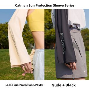 Miiow | Womens Ice Sleeve Sunscreen 2025 New Style UV Protection Summer Thin Silk Arm Protector Bicycle Riding Mens Version Available