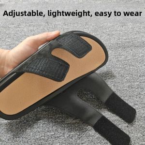 Mens Wide Foot Slippers Outdoor Wear Anti-slip Large Size Loose Adjustable Foot Injury Can Wear Summer Casual Slip-On Shoes