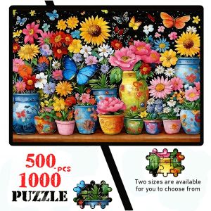 500/1000/1200/2000PCS Jigsaw Puzzle Large Gift For Family Interaction DIY Home Decor High Quality For Adults Holiday Gift
