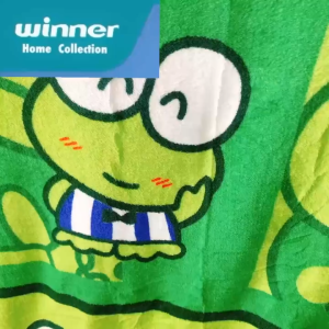 Keroppi Kerokeroppi Velvet Fleece Blanket 145cm X 200cm