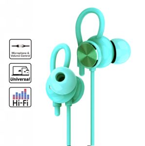 P11 In-Ear Earphone 3.5mm Wired Headset Anti Fall Design Stereo Earbuds