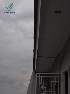 Ecolamp Lampu LED Sensor Cahaya Matahari - Hemat Energi Garansi 1 Tahun & Bundling 3 PCS