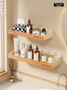evesigar | Wall-Mounted No-Drilling Cosmetic Storage Shelf