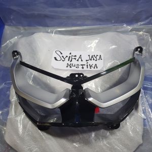 alis kumis lampu depan nmax new b6h frame reflektor lampu new n max