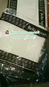 AliMaMa - BELLA SQUARE TERMURAH - Jilbab Segi Empat Polycotton - Hijab Segiempat Murah Medan
