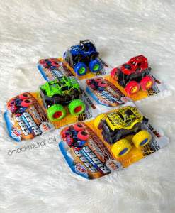Monster Zap Truck Mobil Jeep Off Road Bigfoot Spin 360 Derajat