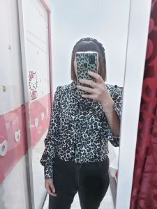 Blouse Fashion Macan / Atasan Kemeja Leopard Best Seller