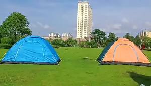 Portable Instant Camping Tent For 2-3 People Fully Automatic Quick Setup Thickened Waterproof Tent With Carrying Bag For Hiking