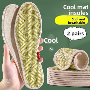 FASHEHAN | Ice Sensation Breathable Anti Slip Coolness Absorbent Shoe Insoles For Men And Women Elderly People Summer Comfortable Mat