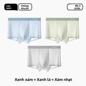 Quần lót MiiOW cho nam tuổi teen làm bằng Ice Silk thoáng khí chống ẩm