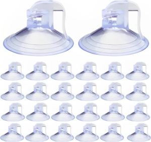 38mm Diameter Glass Suction Clip Suction Cup Car Sunshade Car With Vacuum Strong Transparent Glass Suction Car Sun Visor Suction