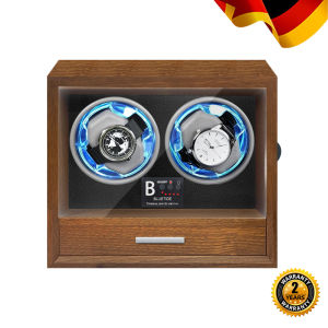 【🇸🇬Local Stock】Watch Winder Box Automatic 2 4 Slot Automatic Watch box Wooden Watch storage box watch display box With Mabuchi Motor