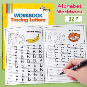 English Letter Uppercase Lowercase Practice Copybook Pen Control Training Coloring Book Children Learning Book Educational Toys