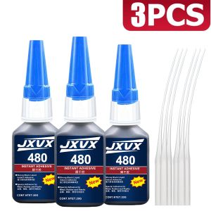 LOOLIFL | 8pcs 401 Super Strong Instant Glue Universal Glue Powerful Instant Glue for Resin ceramics Metal and glass Quick Dry 0.7oz