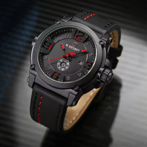 Top Brand Luxury NAVIFORCE Mens Watches Sports Quartz Watch Leather Strap Clock Men Waterproof Wristwatch Relogio Masculino 2022