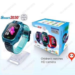 2026 New Kids Smart Watch 400mAh Battery LBS+GPS Location Tracker Sim Card Two-way Video Call SOS Alarm Boys and Girls Gift HW12