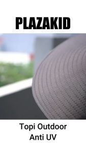 Topi Rimba Outdoor Topi Mancing Topi Naik Gunung Anti UV Waterproof Boonie Hat Polyester