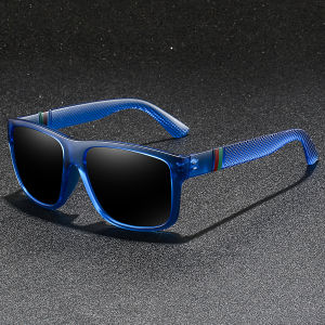 Fashion Vintage Check Pattern Square Sunglasses Men Women Fishing Driving Man Luxury Brand Designer Sun Glasses UV400 Eyewear