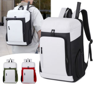 Tennis Backpack Large Racket Bag Professional Badminton Rucksack for Squash Holds 2 Racquets Outdoor Sport Pack with Shoe Pocket Womens Sports Backpack Anti-wear Racket Bag