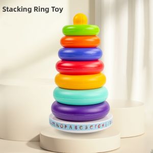 colorlion | Educational Rainbow Stacking Rings Toy 0-1 Year